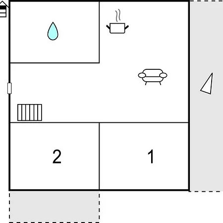شقة Two-bedroom In Cibaca